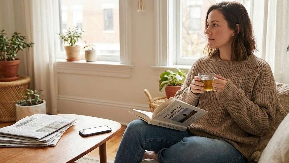 Bored man at desk for National Blas Day, surrounded by files.
