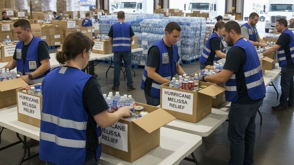 Interior of office featuring Sheep Dog Impact Assistance, related to Hurricane Melissa Assistance.