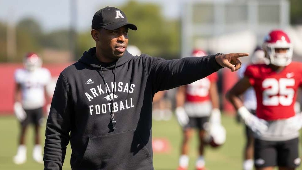 Live discussion on Arkansas Razorbacks coaching changes with sports analysts.