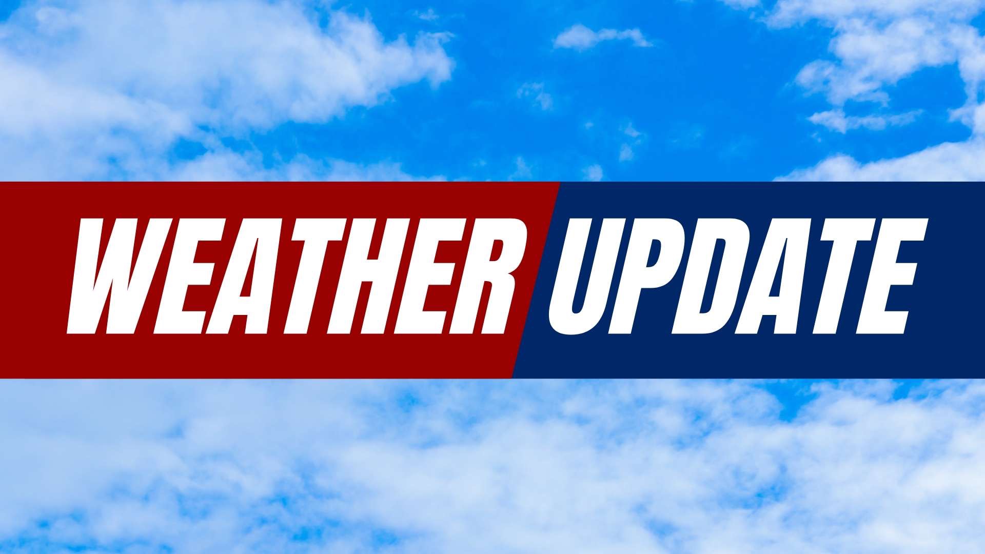 Warm Weather in Arkansas: Meteorologist presents digital weather map.