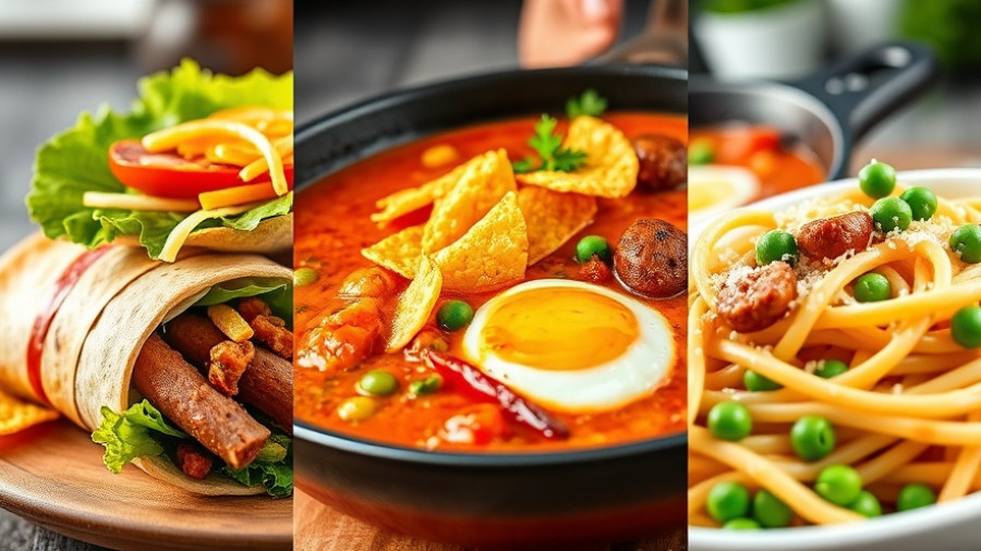 4 in 5 Meal Plan: vibrant meal collage with diverse dishes.