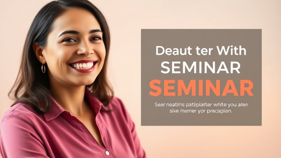 Chronic Pain and Mind-Body Connection seminar invitation