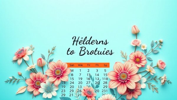 2026 Tiny Buddha Calendar, teal and floral design with quote.