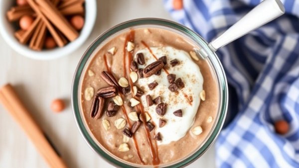 Spiced Cocoa Overnight Oats