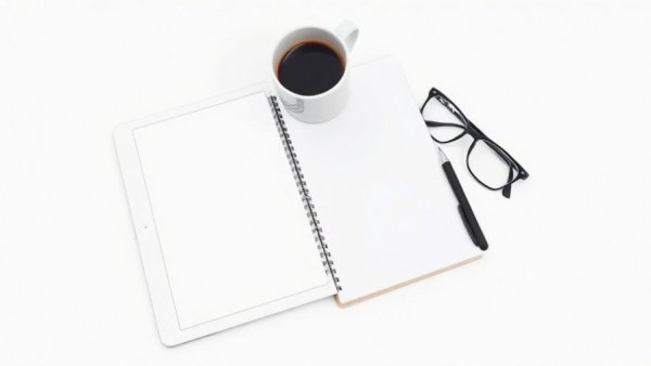 E-book cover on a tablet featuring coffee and glasses related to 'What Enzymes Do for Our Bodies'.