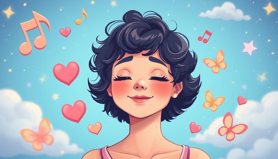 Reconnect with What You're Hungry For in a tranquil cartoon scene.