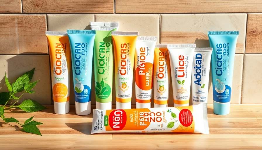 Collection of best non-toxic toothpaste brands in eco-friendly packaging.