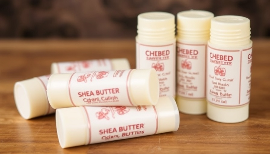 Shea Butter Lotion Bar Sticks