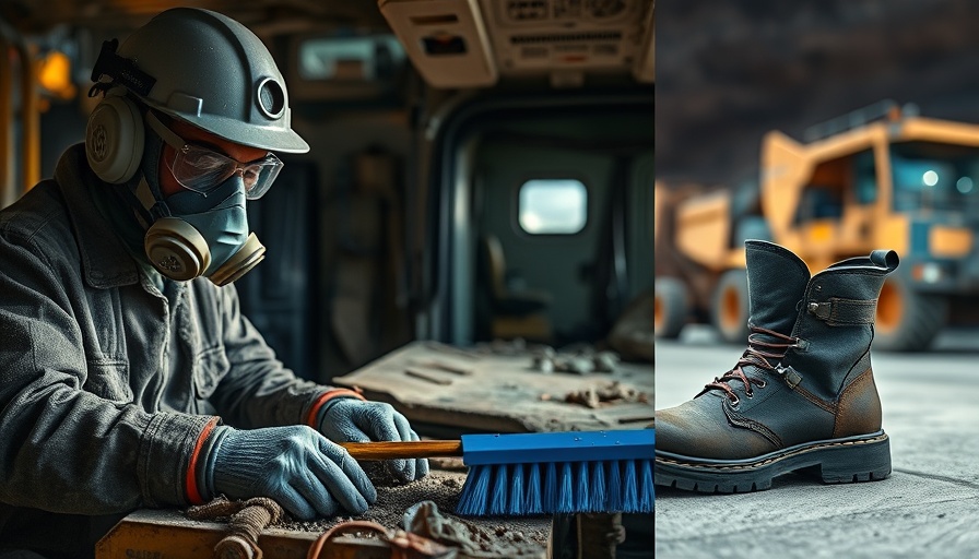 Various housekeeping practices in mining environments.