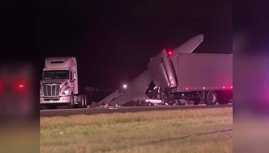 2 dead after plane crashes into tractor trailers in Fort Worth
