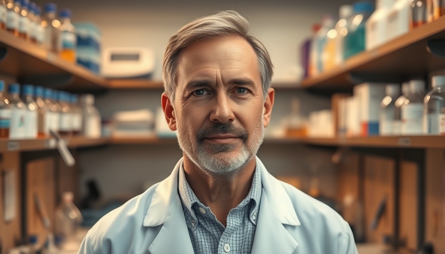 Scientist in lab related to immune system proteins research grant.