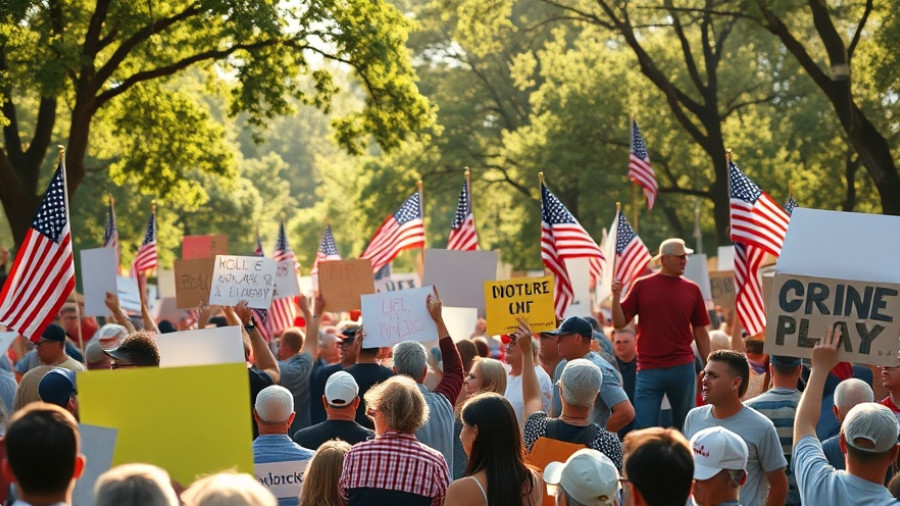 No Kings protests in Texas with signs and flags
