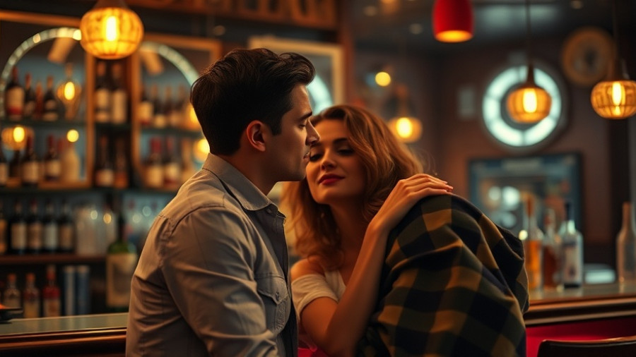 Ethan Hawke Blue Moon Review setting in a vintage bar scene.