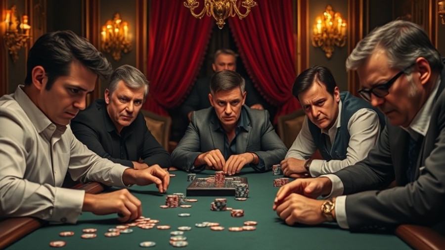 Players focus on zone poker strategies in a dimly lit room.