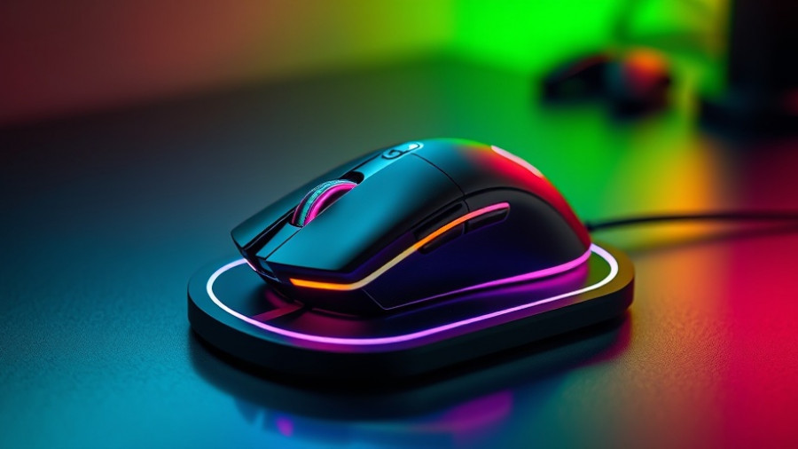 Razer HyperFlux V2 Wireless Charging System with RGB mouse.
