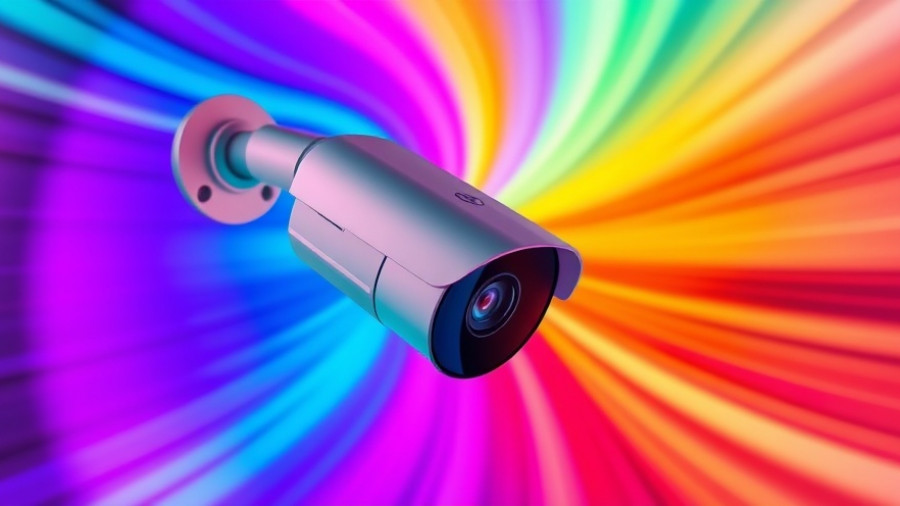 Best outdoor security cameras 2025 highlighted on a vibrant background.
