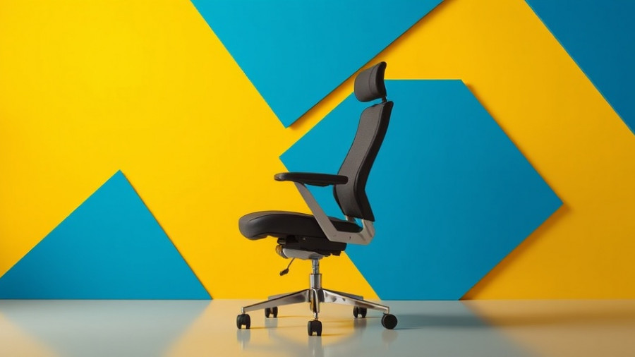 Modern motorized office chair review with ergonomic design.