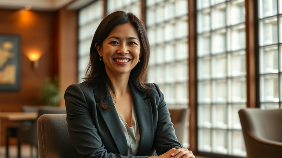 Professional woman smiling indoors, highlighting funding cuts Tarrant County health nonprofits.