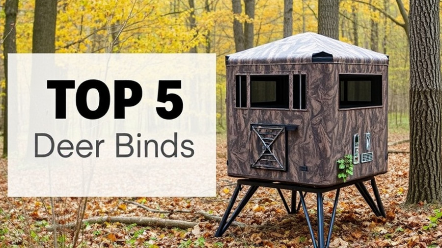 Top 5 Deer Blinds for Hunting Season