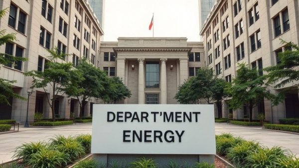 Department of Energy building, illustrating U.S. clean energy cuts impact on the building sector.
