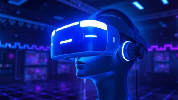 Virtual Games Changing Texans Unwind After Work illustrated by digital art.