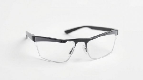 Modern brass knuckle spike glasses with black and green accents.