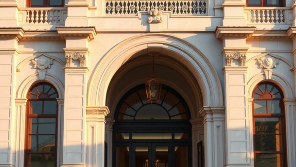 Mercado revitalization Fort Worth, elegant building facade.