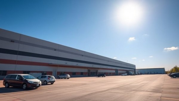McKinstry grows bigger in Texas, industrial building exterior.