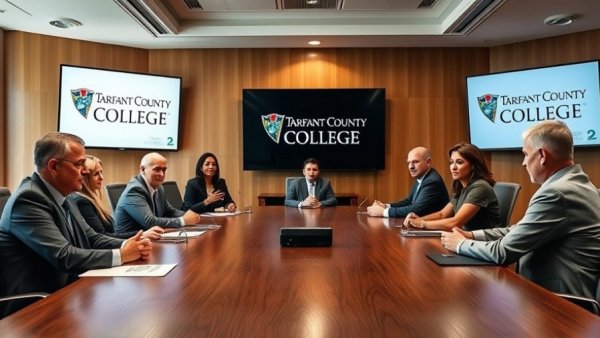 TCC panel discussion on faculty pay issues in formal meeting setting.