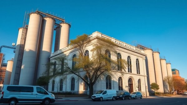 Welman Project moving to historic Kimbell Building with parked cars