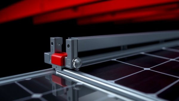 S-5-CP clamp securing solar panels in carport applications.