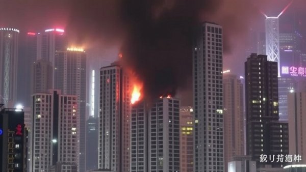 13 people killed in fire engulfing Hong Kong high-rise residential buildings, fire services say