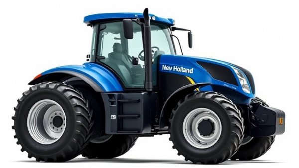 New Holland T5 Electro Command tractor detailed view.