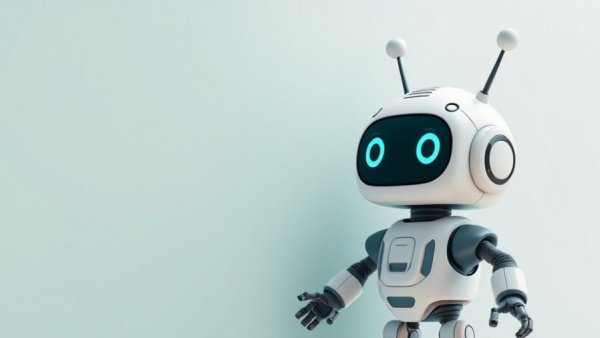 Digital robot beside teal design, Fire TV Stick Piracy Crackdown theme.