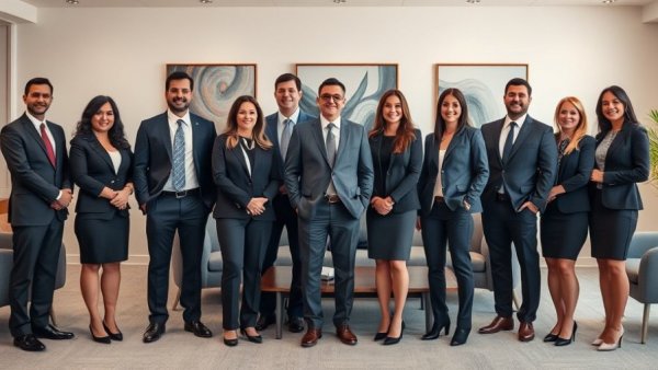 Professionals in office, 2025 Commercial Contractor of the Year.