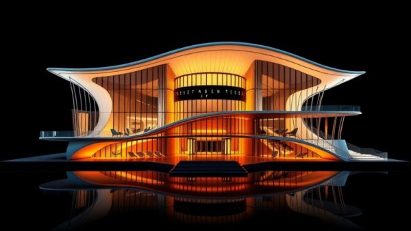 Fisher Architecture designs with logo; professional parking management solutions context.