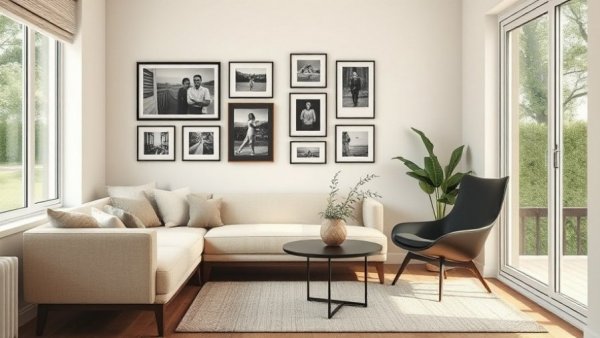 Chic living room upgrade with stylish seating and decor.