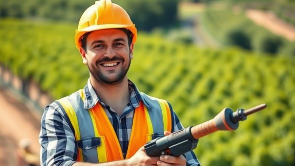 ENR Top Young Professionals in safety gear on site