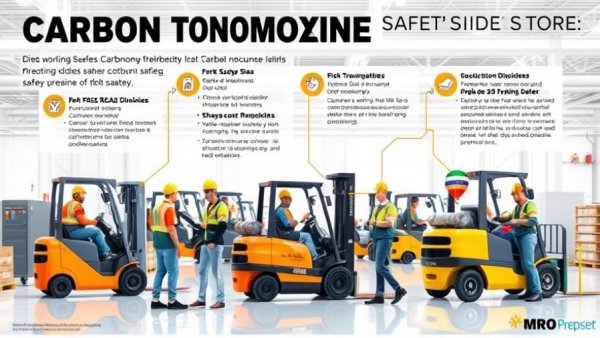 Prevent carbon monoxide exposure at work: safety poster highlighting risks and affected occupations.