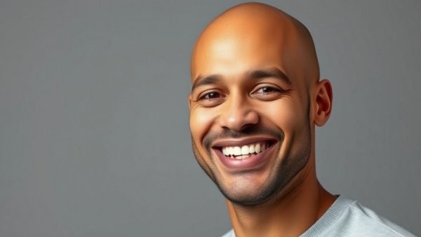 Confident man smiling, representing minority business development in construction.