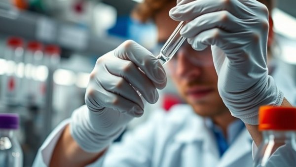 Scientist using pipette in lab, UNT Health TechFW partnership health startups.