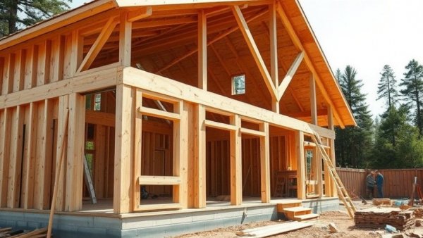 Partially constructed house representing smarter construction loans.