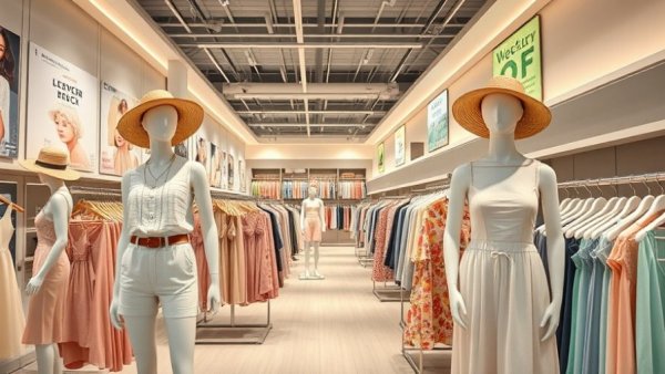 Francesca's store interior with clothing displays in Dallas.