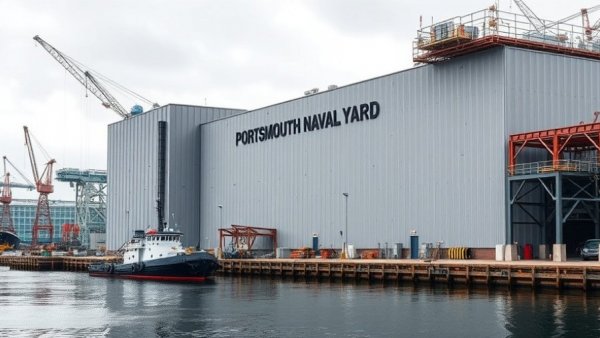 U.S. Navy Shipyard Infrastructure Optimization Program at Portsmouth Naval Shipyard.