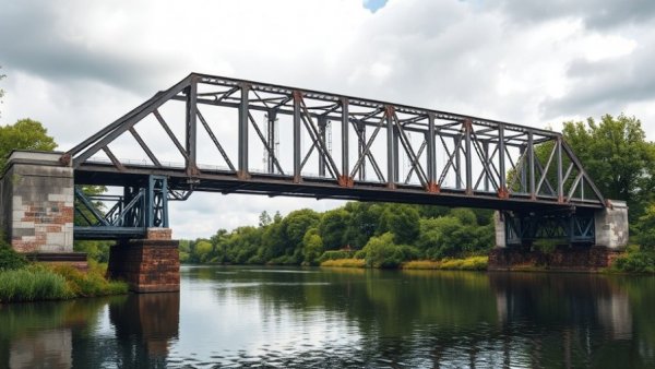I-5 Bridge spanning river under cloudy skies, infrastructure costs topic.
