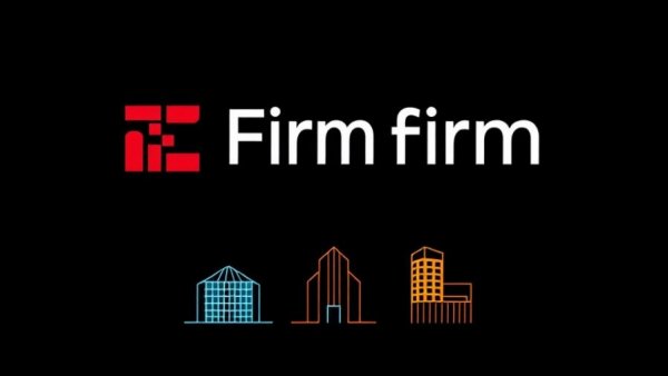 Fisher Architecture firm logo with architectural designs.