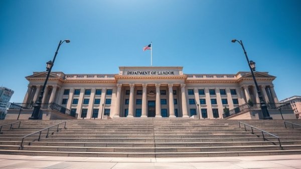 United States Department of Labor building during National Apprenticeship Week 2026.