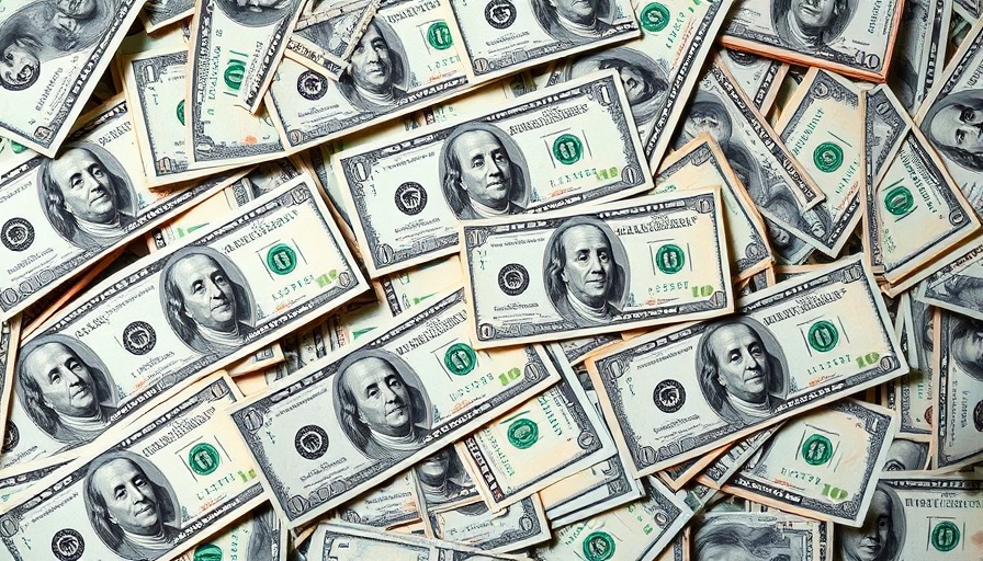 Close-up of scattered US dollar bills depicting risks and benefits of unsecured working capital loans.