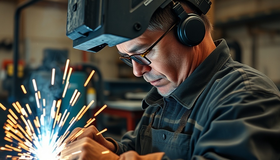 Bridge Welding Code D1.5M/D1.5:2025 welding scene in industrial workshop