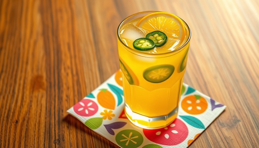 Refreshing lemonade at Big Tex Choice Awards Sipper category